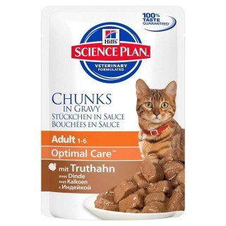 Hill's Tunder Chunks Gravy Hindili Yetişkin 85 gr Kedi Maması kullananlar yorumlar